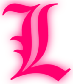 DeathNoteLMagenta emote for Discord