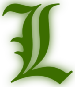 DeathNoteLDarkGreen emote for Discord