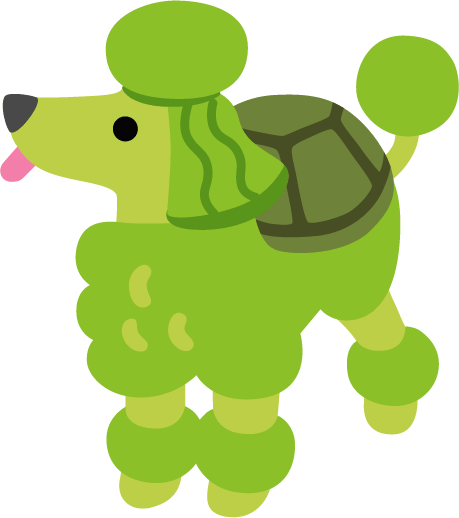 Poodle_turtle emote for Discord