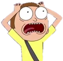 Morty_scare emote for Discord