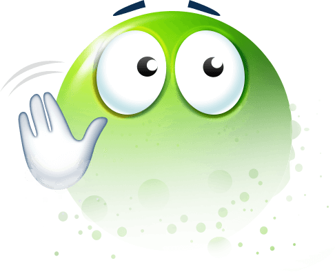 Joobi_Green_Disappearing emote for Discord