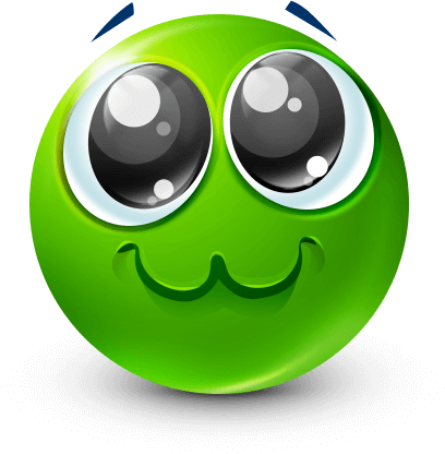 Joobi_Green_Kitty_Face emote for Discord