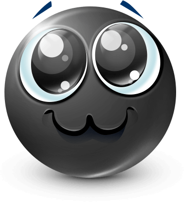 Joobi_Black_Kitty_Face emote for Discord