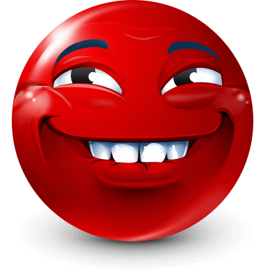 Joobi_Red_Silly_Happy emote for Discord
