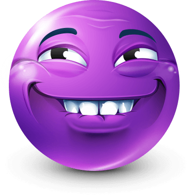 Joobi_Purple_Silly_Happy emote for Discord