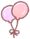 PastelBalloons emote for Discord