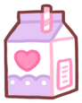 purplemilk emote for Discord