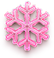 pinksnowflake emote for Discord