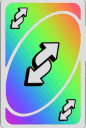 RainbowUnoReverse emote for Discord