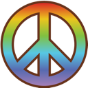 rainbowpeace emote for Discord