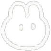 BunnyOutline emote for Discord