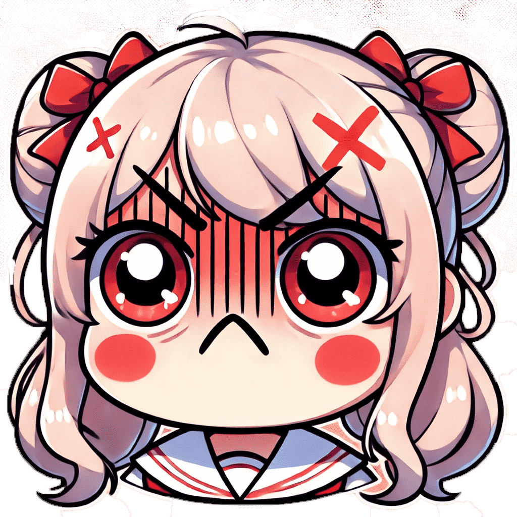 NanaAngrry emote for Discord