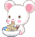 MouseEatsRamen emote for Discord