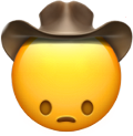 FrowningCowboy emote for Discord