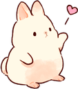 BunnyWaving emote for Discord