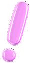 PinkBubblyExclamation emote for Discord