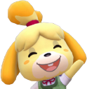 IsabelleWaving emote for Discord
