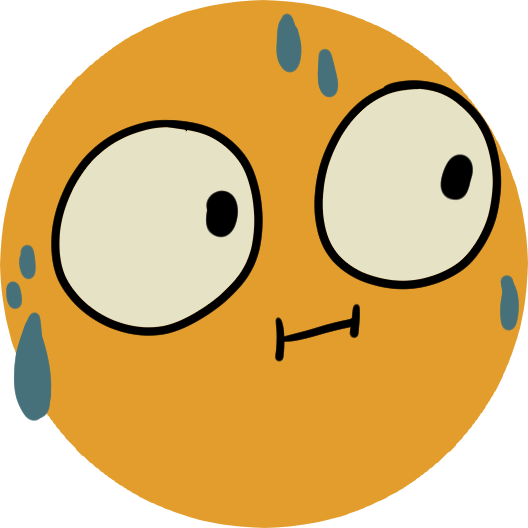 NervousSweating emote for Discord