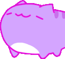 magenta_cat_nodding emote for Discord