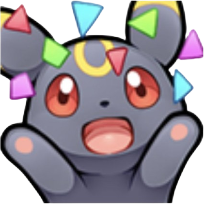 Umbreon_Confetti emote for Discord