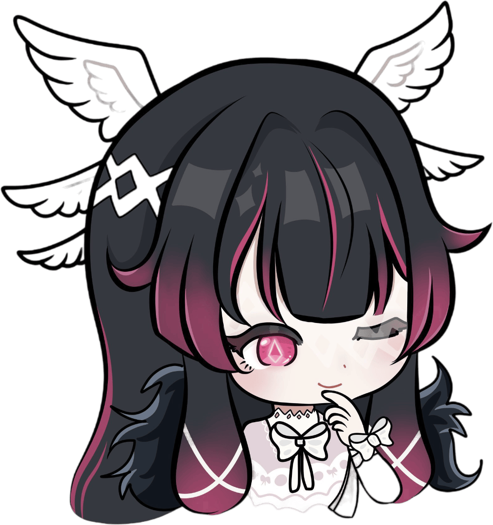 Columbina_Think emote for Discord