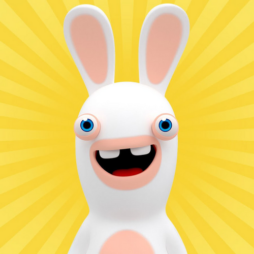 Rabbid emote for Discord