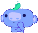 Thinking_wumpus emote for Discord