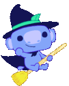 Wumpus_witch emote for Discord