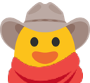 blobCowboy emote for Discord