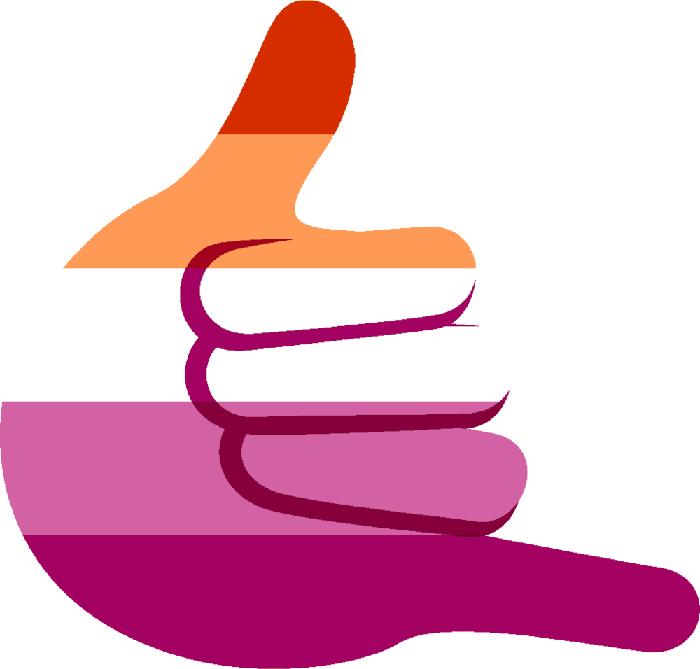 lesbian_call_me emote for Discord