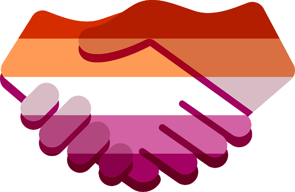 lesbian_handshake emote for Discord