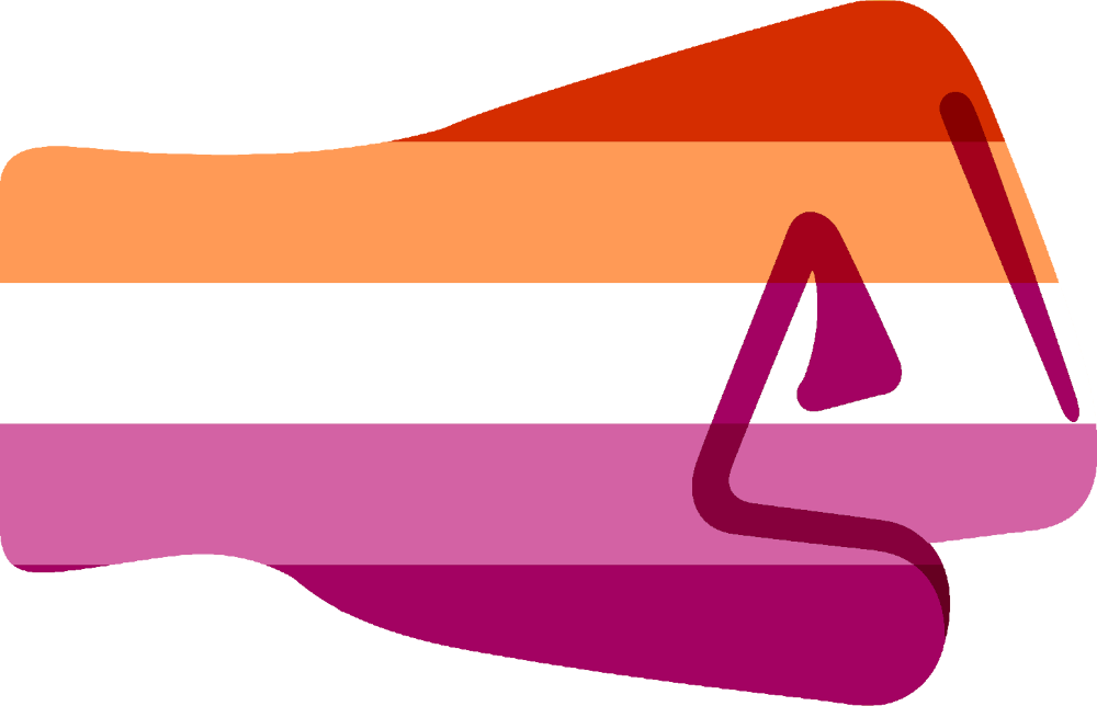 lesbian_punch_right emote for Discord