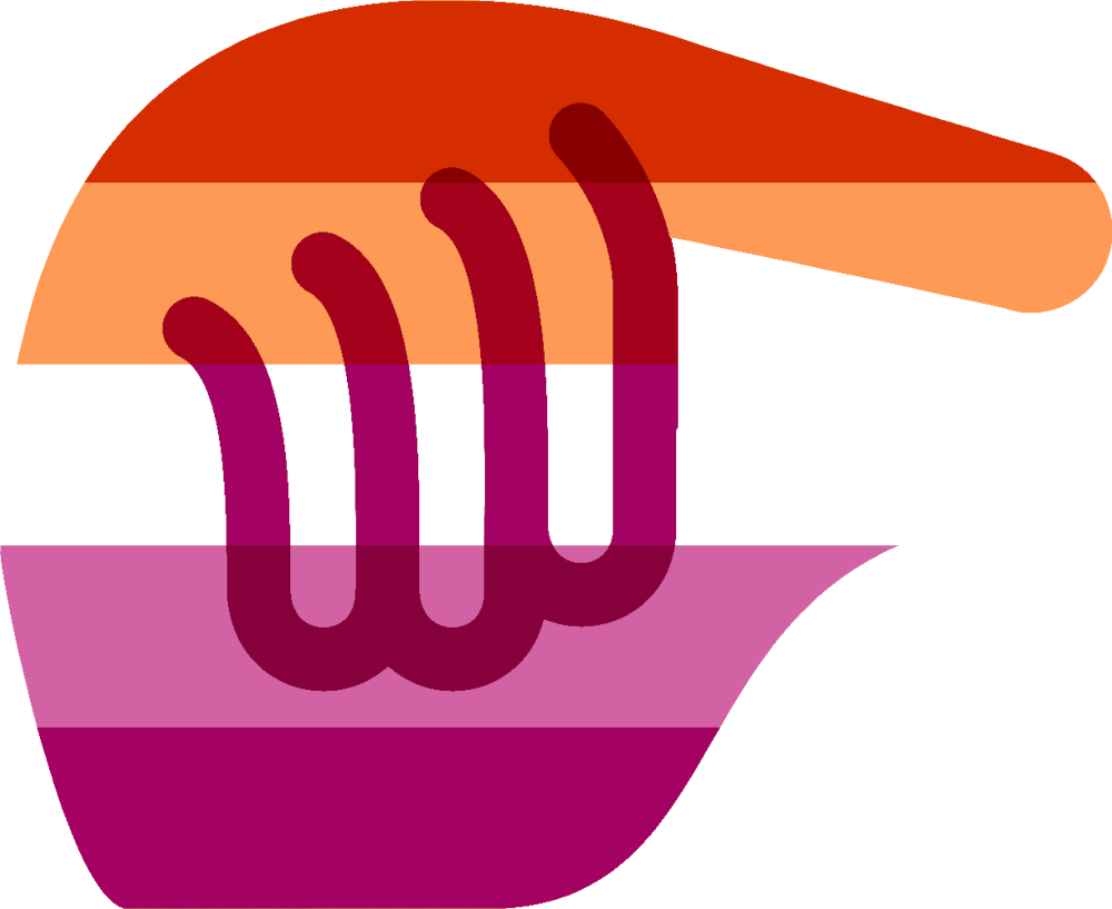 lesbian_pinch emote for Discord