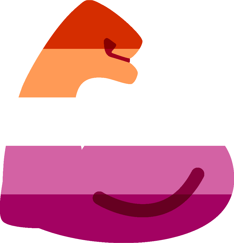 lesbian_flex emote for Discord