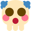clown_skull emote for Discord