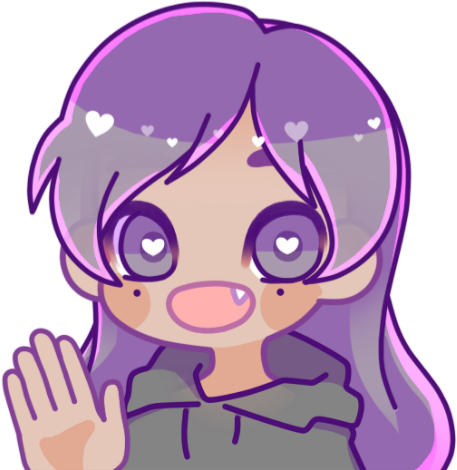 purple_hair_girl_7 emote for Discord
