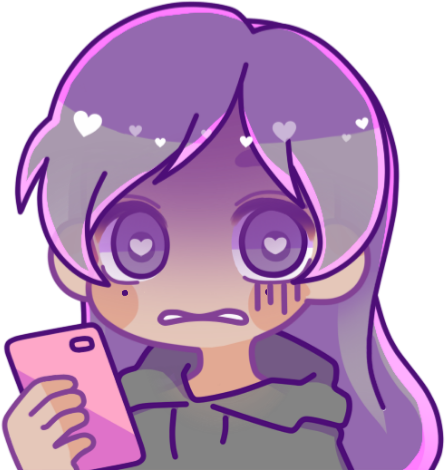 purple_hair_girl_1 emote for Discord
