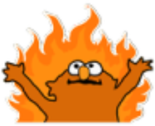 hellmo_orange emote for Discord