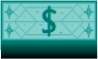 Remix_Money_SkyBlue emote for Discord