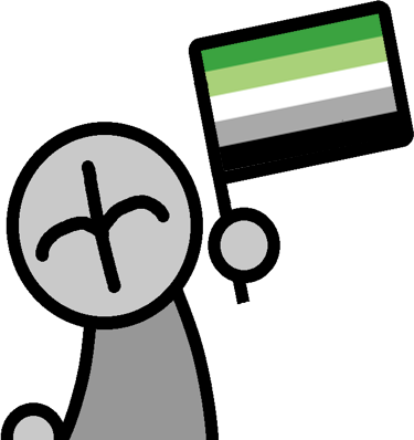 Aromantic_Grunt emote for Discord