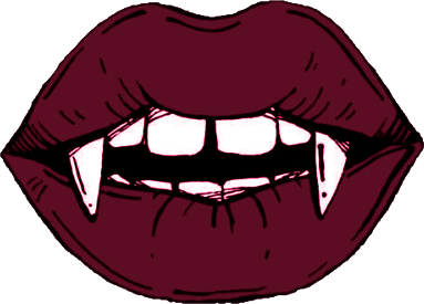vampiremouthDarkScarlet emote for Discord