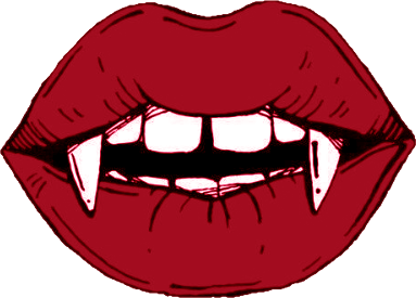 vampiremouthred emote for Discord