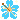 BluePixelFlower emote for Discord