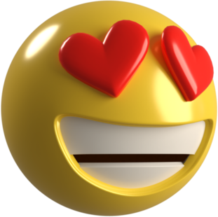 Heart_eyes emote for Discord