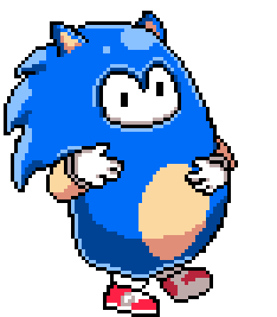Walking_sonic emote for Discord