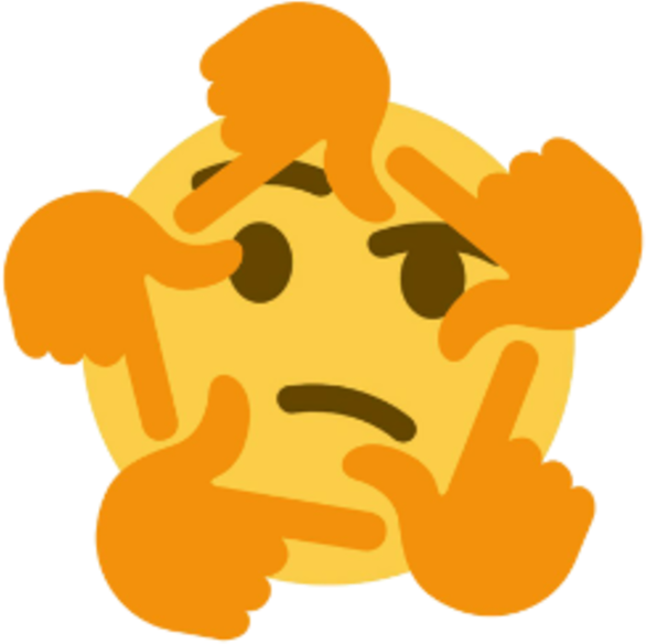 Thinkingtoomuch emote for Discord