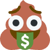 poop_rich emote for Discord
