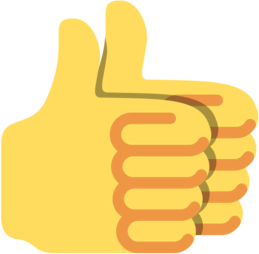 twothumbsup emote for Discord