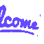 welcome_purplee emote for Discord
