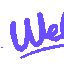 welcome_purple emote for Discord